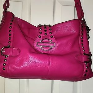 Harley Davidson leather purse